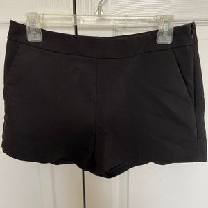 Black Express dress shorts